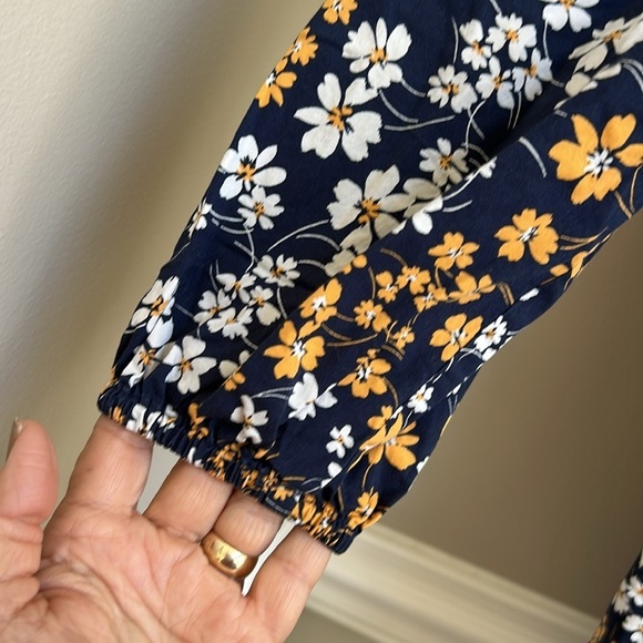 Draper James Lucinda Popover Dress Fall Fields Size XS - Picture 9 of 10